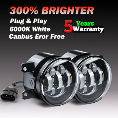 Upgrade 2x LED Front Bumper Fog Light Driving Lamp For Nissan Frontier 2005-2021