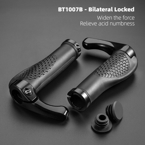 RockBros Road Mountain Bicycle Handlebar Ergon Grips Urban Electric Bike Scooter - Picture 10 of 25