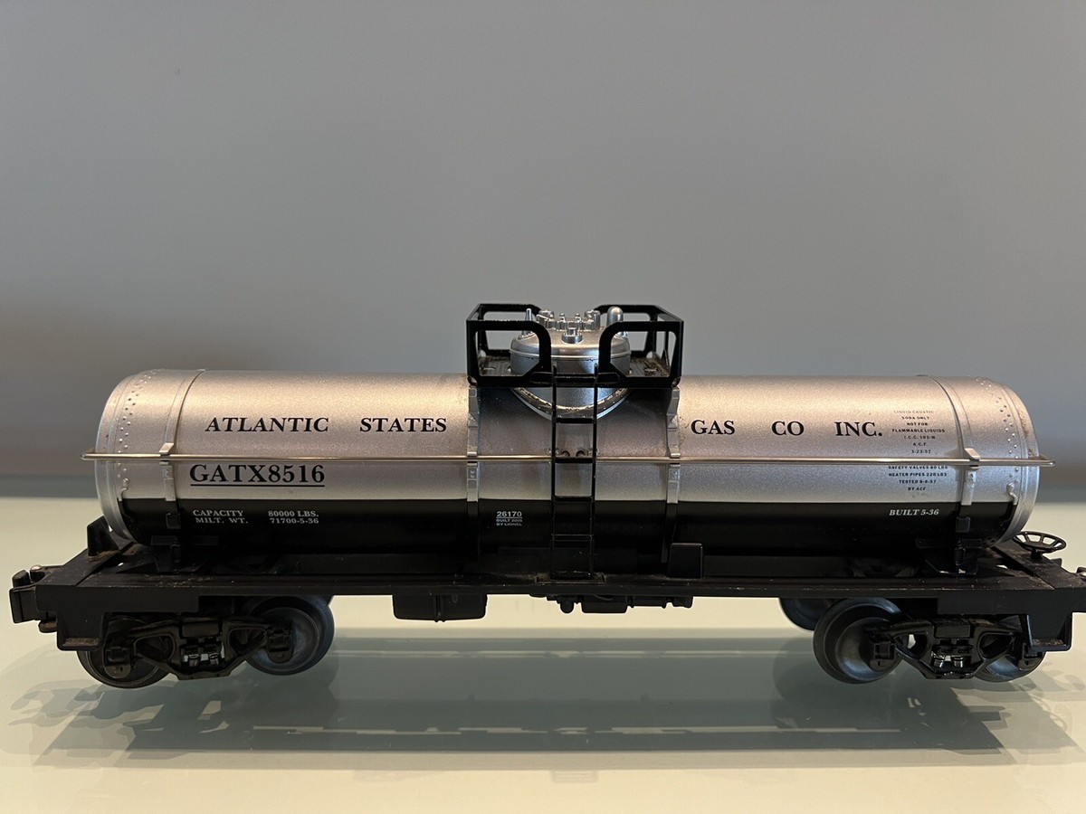 Lionel 26170 Atlantic States Gas Co. GATX8516 Single Dome Tank Car