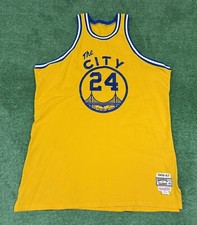 Mitchell And Ness San Francisco Warriors Rick Barry NBA Basketball Jersey 56