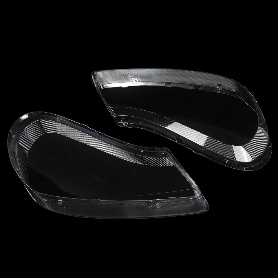 Fits Porsche Cayenne 2007-2010 Headlight Lens Clear Cover Replacement Shell Pair - Imagem 3 de 4