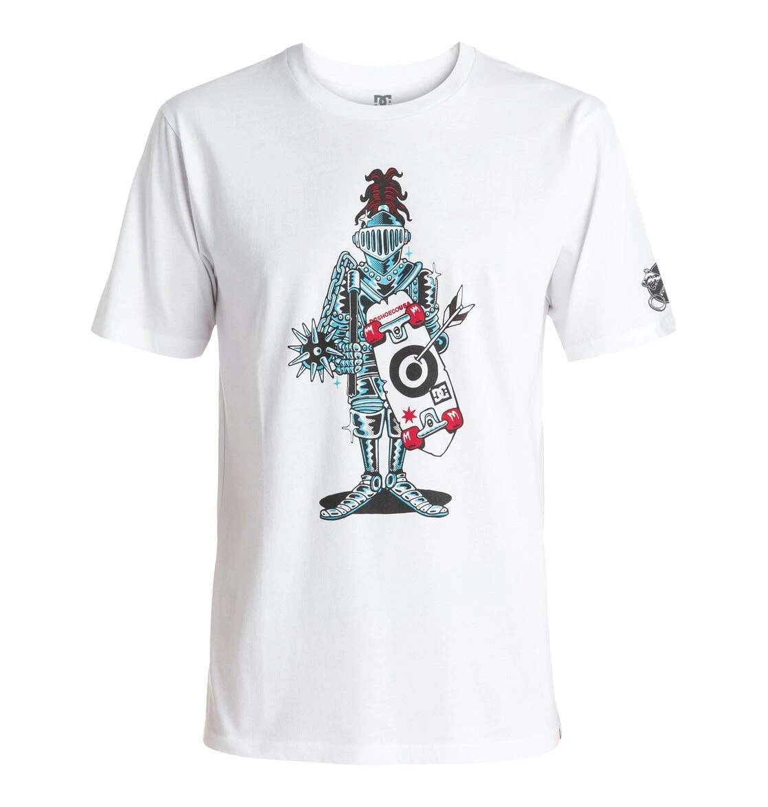 DC SHOES OLDS COOL DC x MARK WARD COLLABORATION WHITE T SHIRT S