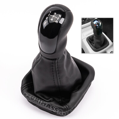 Per Mercedes Benz Classe A W168 1997 1998 1999 2000 2001 2003 2004 Gear Stick Pomello Del Cambio Livello PU Stivale In Pelle - Foto 4
