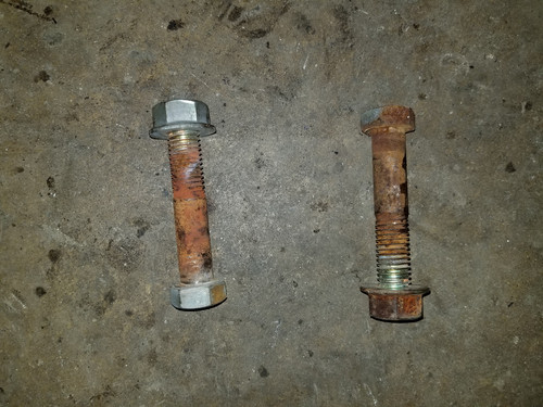 Bobcat17C1056 753 Cab mount pivot bolts 