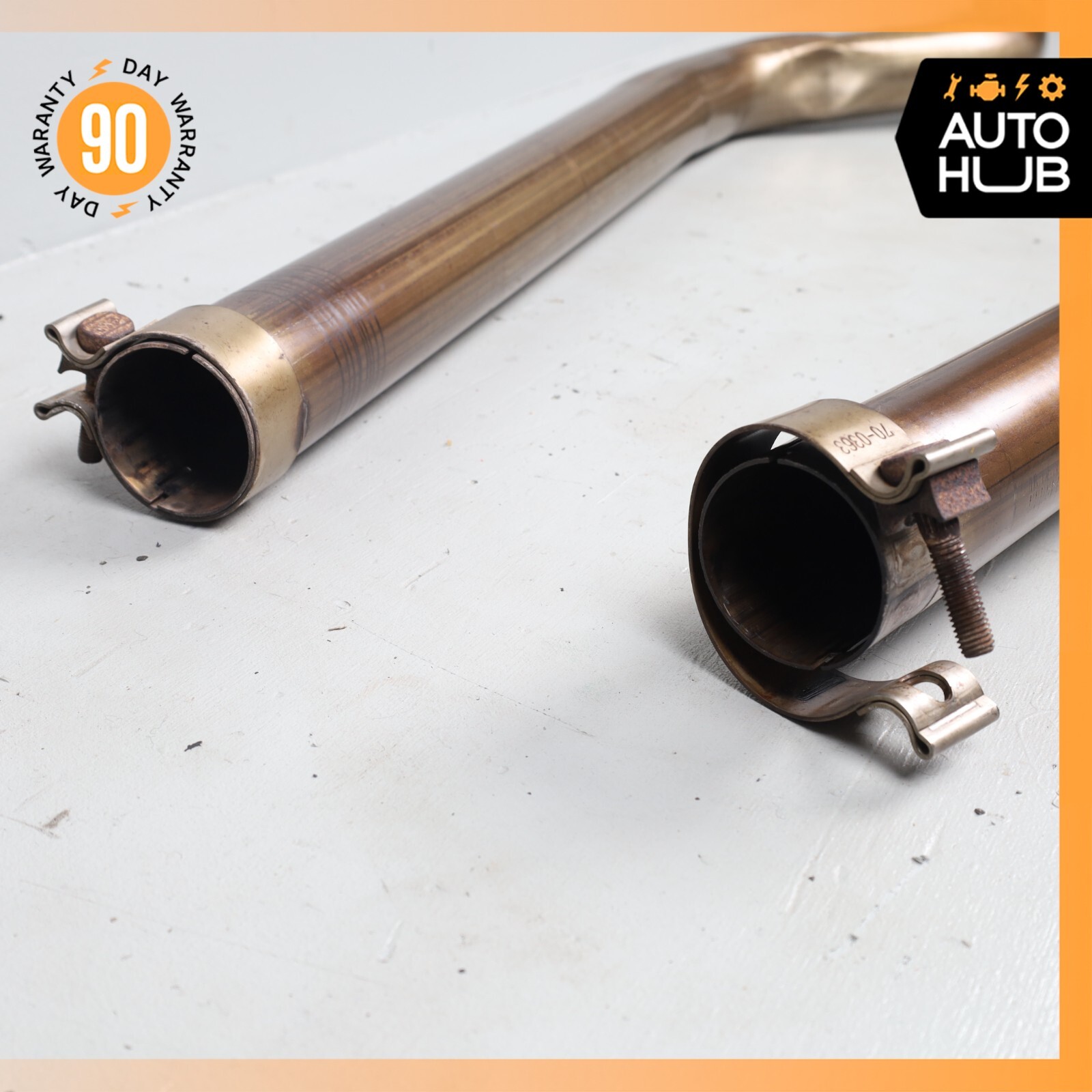 Maserati Quattroporte M139 Engine Exhaust Pipes Right & Left Set OEM 51k