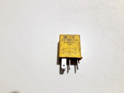 Opel Corsa 2003 Relay module 24433728, 29 200 076 #653094-52