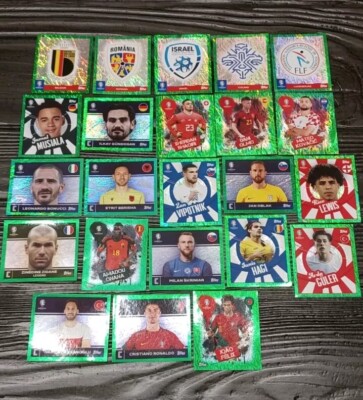 TOPPS EURO 2024 Sticker GRÜN zum aussuchen