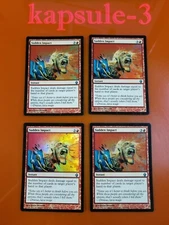 4x Sudden Impact | FOIL | PDS Fire and Lightning | MTG Magic Cards