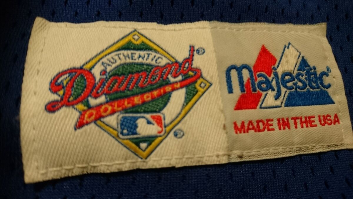 DODGERS AUTHENTIC DIAMOND COLLECTION MAJESTIC MADE IN USA