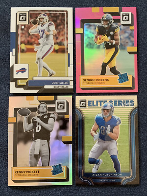BUY 4, GET 3!   2022 Panini OPTIC Football Autos/Color (+New 2/05) You Pick!