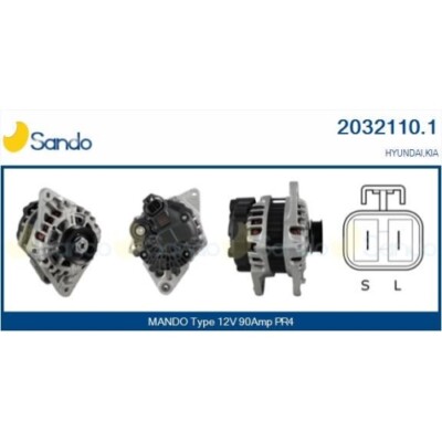 Generator Sando 2032110.1 für Mitsubishi Hyundai Kia Great Wall