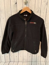 SPYDER Full Zip Fleece Jacket Black Kid's Size 14