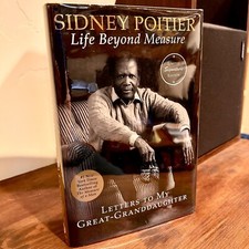 SIGNED 1st Limited Edition SIDNEY POITIER Life Beyond Measure HCDJ Memoir