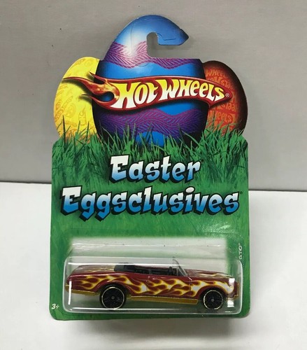 Raro Walmart Easter Eggclusives Hot Wheels 1967 Pontiac GTO Cabrio ECC COND