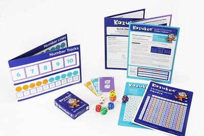 Pädagogische Mathe-Spiele für Kinder (Deluxe-Version) - Karten & Würfel 