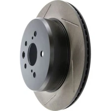 Stoptech 126.44189SR Sport Slotted Disc Brake Rotors For 2014-2020 Lexus IS350