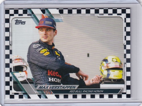 2021 Max Verstappen [Checker Flag] #55