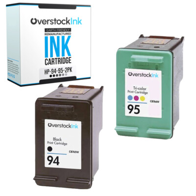 2PK Compatible OSI HP 94 95 Ink Cartridges for HP PSC 1600 1610 1610v 2350 2355