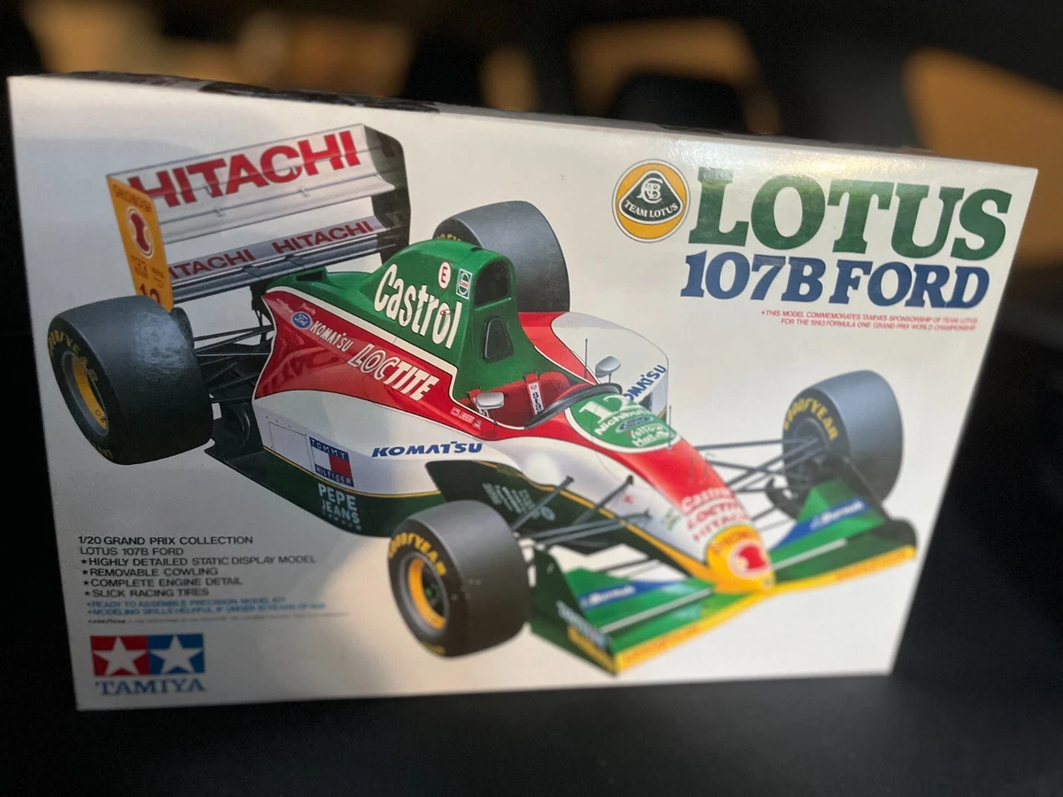 TAMIYA # 20038 1/20th SCALE LOTUS 107B FORD MODEL KIT