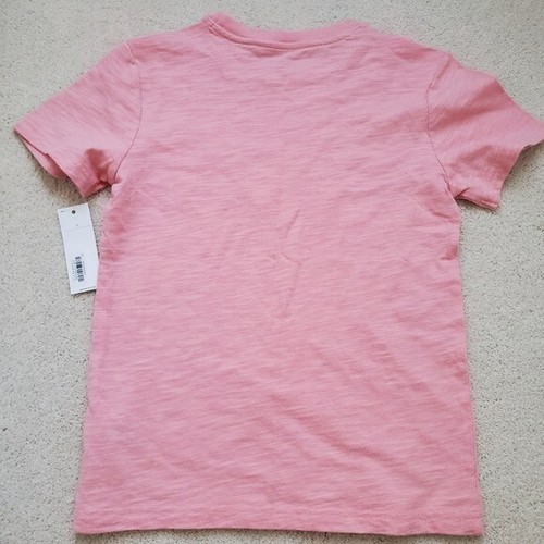 NWT Janie and Jack Boys Slub Pocket T-Shirt Peach Pink sz8 - Picture 2 of 11