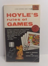 Hoyles Rules of Games 1963 Paperback Collector Rare Gambler Learning Games Book 