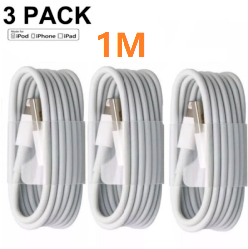 Fast Charger sync USB cable for Apple iPhone 6 7 8 X XS XR 11 12 13 Pro 14 iPad - 第 2/6 張圖片