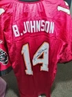 Brad Johnson #14 Autographed Tampa Buccaneers NFL jersey size: L