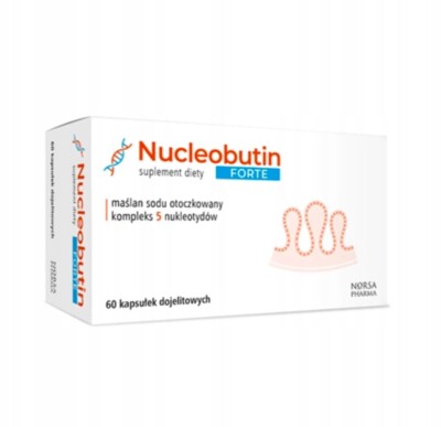 (Einheit/0,53 ) NORSA PHARMA Nucleobutin Forte 60 Kaps. D/S