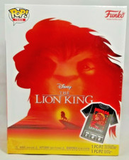 The Lion King Funko Pop Mufasa Target Exclusive T Shirt and Figure Bundle Large