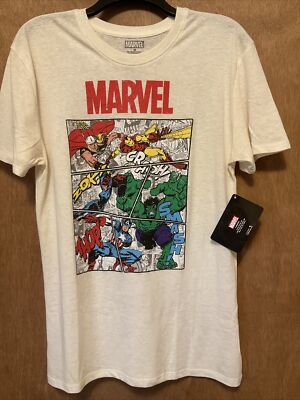Marvel Comics T-Shirt Mens M NWT