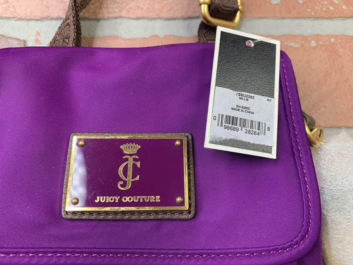 Ｕ.Ｇ　様 NWT Juicy Couture Weekend Warrior Millie Small Bag - Purple | eBay