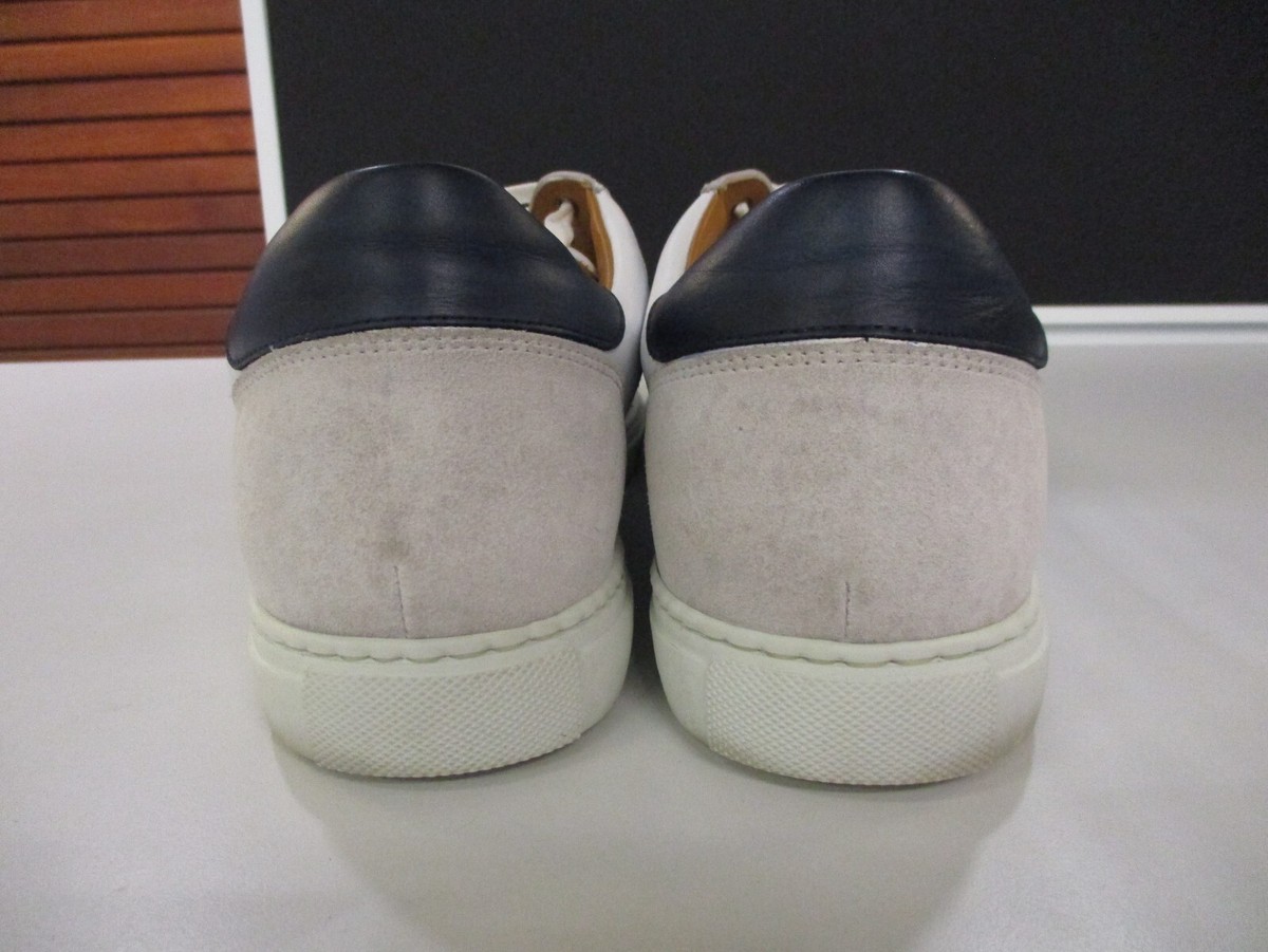 Magnanni Chavez Lo White & Navy Fashion Sneakers size 12