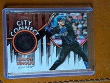 🐅 2026 Topps Baseball City Connect DILLON DINGLER #CC-DD Relic Orange /25 🐯
