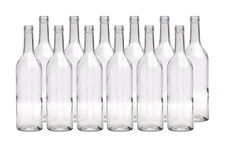 Home Brew Ohio Clear 750ml Bordeaux Bottles Case of 12