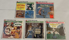 5 SEALED VIEW MASTER GAF Disney MICKEY SLEEPING BEAUTY PLUTO POPEYE ROAD RUNNER