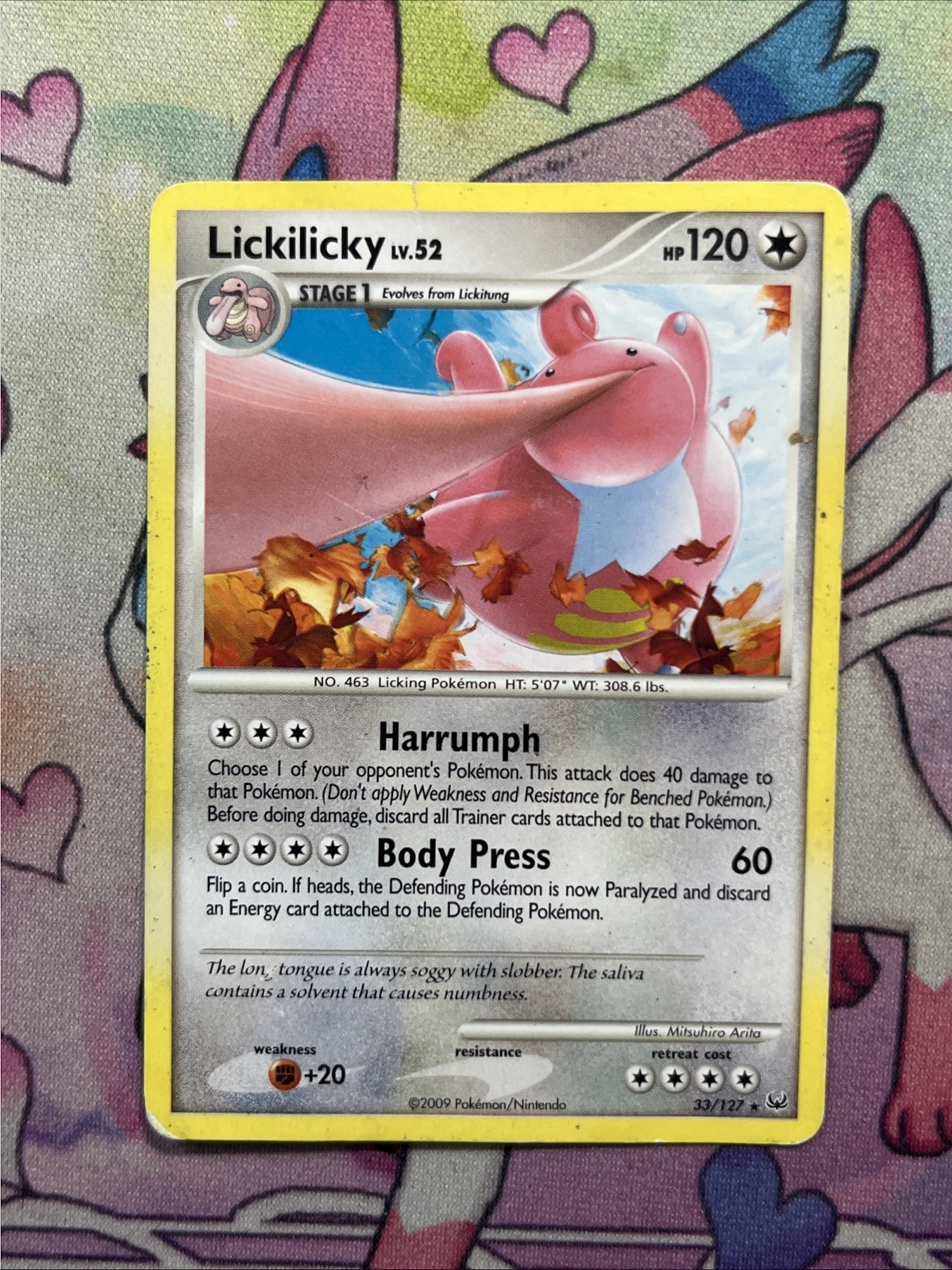 Lickilicky - Platinum 33/127 DMG