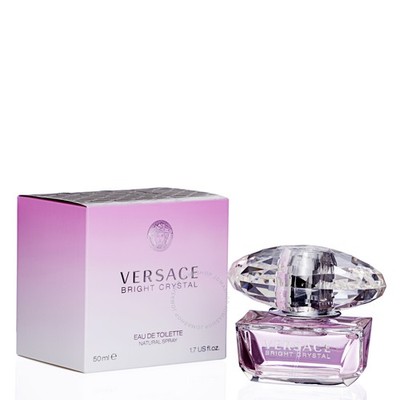 Bright Crystal by Versace Eau de Toilette Spray for Women 1.7 Oz (W)