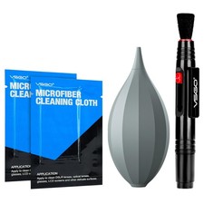 VSGO Camera Cleaning Kit VS-A13 Blower Lens Pen 2 Microfiber Cloths