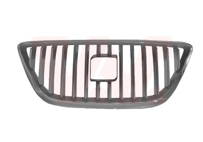 KüHlergrill KüHlergitter Chrom Schwarz FüR Seat Ibiza IV 6J5 6P1-image