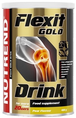 Nutrend Flexit Gold Drink, Pear - 400g (61,88 EUR/kg)