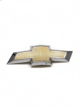 Chevrolet Gold Bowtie Grille Emblem 6.5 Front Badge Chevy Truck Suv Used Oem