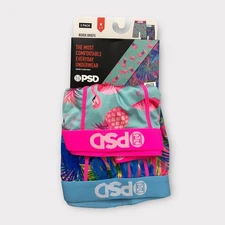 NWT~ PSD sz M 24-25” Boys 2pk Boxer Briefs FLAMINGO PALM PUNCH Flex Fit 5323