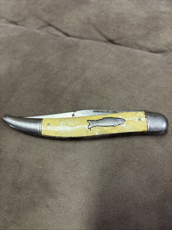 Imperial PEARL HANDL FISHING KNIFE w/ 4" FILLET BLADE and  SCALER