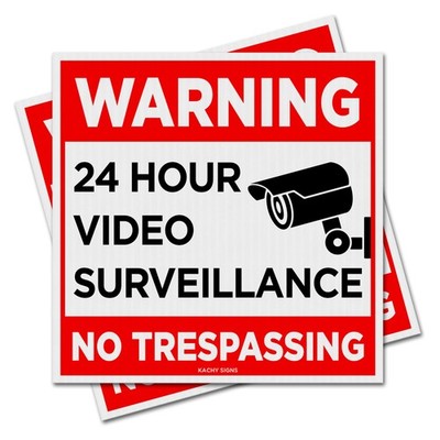 Pack of 2 - 10'' x 10'' - 4mm Currogated Plastic Sign - Durable - Weatherproof ...
