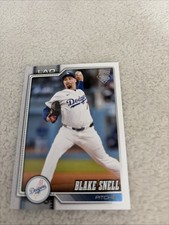2026 Topps Series 1 - Blake Snell #340 Los Angeles Dodgers