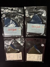 4 PACKS 8 MASKS TOTAL Cat  Jack Cotton Reusable Kids Child One Size 2 Color