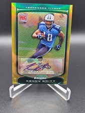 2009 Bowman Chrome Kenny Britt RC #130 Gold Refractor Auto /25 Rare!