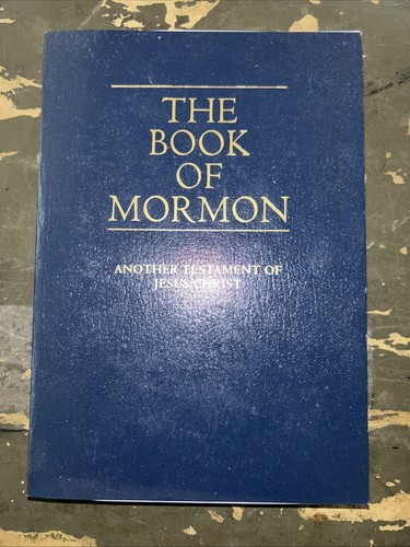 The Book Of Mormon Another Testament Of Jesus Christ 2013 Dark Blue K52