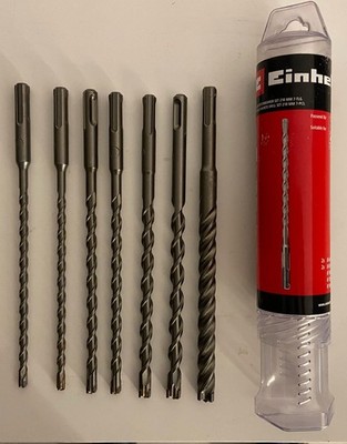 SDS-Plus Hammerbohrer Set 6-14 mm, 210 mm, 7-teilg, Marke Einhell