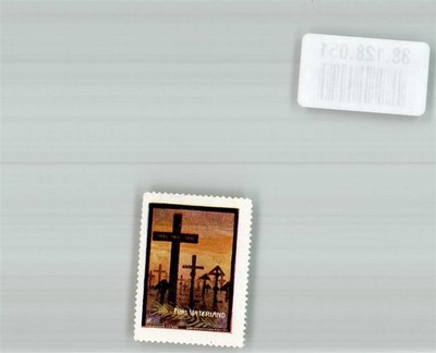 38128051 - Fuers Vaterland Kreuze Vignette